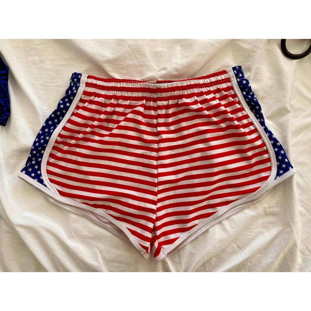 Krass & Co American Flag Shorts